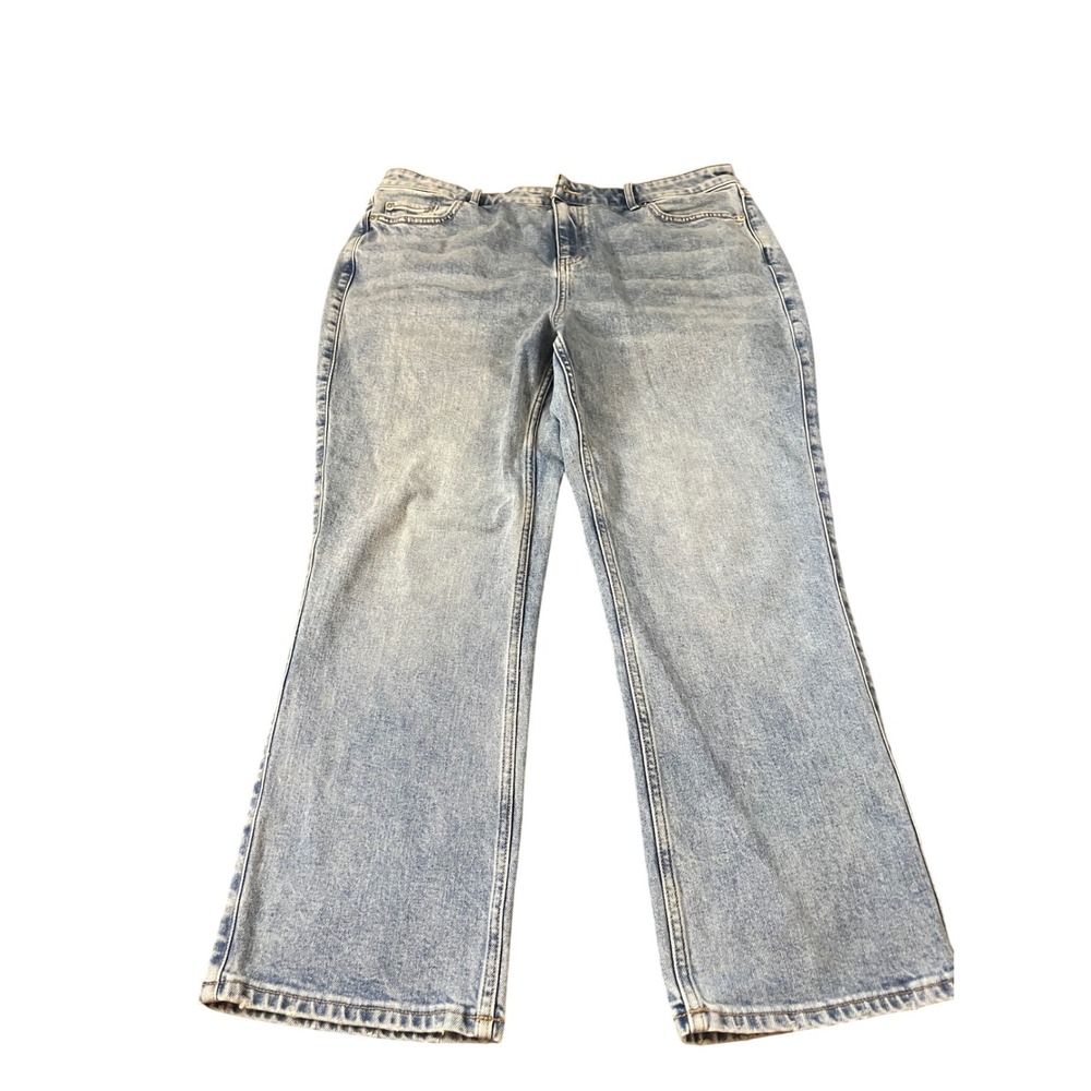 Vineyard Vines Womens Light Wash High Rise Straight Leg Jeans Size 32